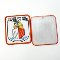 En gros, patch brodé personnalisé avec logo 3D, emblème tissé, badge, garniture en tissu, épinglette scolaire pour vêtements