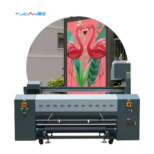 Digital máquina de impressão têxtil I3200 2 impressão cabeça bandeira impressora tecido bandeira impressora inkjet dye sublimação impressora