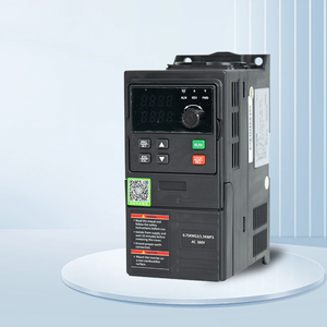 Drive Frekuensi Variabel Bersertifikasi CE, Kontrol Vektor, Tiga Fasa Satu Fasa, 220v 380v 2.2kw 3.0kw 4.0kw, 50/60Hz, Portabel - Product Image 2