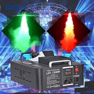 Poj OJ-DW24T 1500w24*3w led máquina de neblina de água térmica profissional da festa do dj show