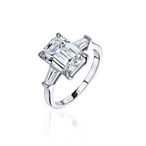 Yikela Jewelry S925 Sterlingsilber feiner Schmuck Ringe kubischer Zirkonia Hochzeit Verlobung Versprechen 925 Ring für Damen Großhandel - Product Image 4