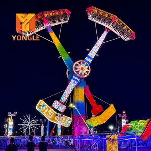 Manèges de parc d'attractions à sensations fortes : Swing Hammer, <span class=keywords><strong>Twin</strong></span> <span class=keywords><strong>Twister</strong></span>, la manège Typhoon Kamikaze à vendre - Product Image 3