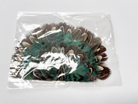Plumes naturelles DIY pour chapeaux, accessoires de coiffure, pinces à cheveux, bandeaux, fascinators, fleurs et décorations de mariage
