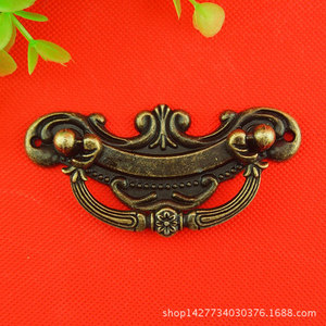 <b>Antique</b> Cabinet Handle 94mm Zinc Alloy Bridge Shape Drawer Pull Chinese Style Furniture Handle Durable - Product Image 2