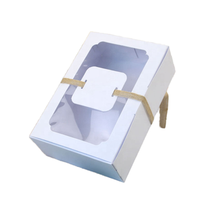 <span class=keywords><strong>2025</strong></span> mới bán buôn Cookies Baking Bánh hộp với cửa sổ Trắng Kraft bánh hộp cho các tông với cửa sổ rõ ràng - Product Image 5