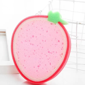 Nuovo Design PU spugne di frutta panno di lavaggio per piatto accessori da cucina a forma di frutta spugna morbida per la pulizia del lavaggio per la cucina - Product Image 2