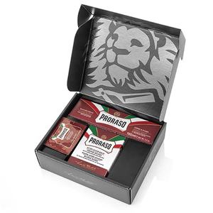 Boîte d'emballage d'impression polychrome pour hommes ensemble de soins de la peau kit d'huile de croissance de <span class=keywords><strong>barbe</strong></span> boîte cadeau cosmétique personnalisée avec insert - Product Image 4