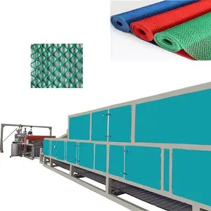 Su geçirmez PVC S Mat / PVC zemin matı rulo/giriş Mat yapma makinesi