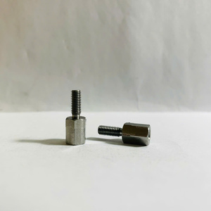 Precision CNC Machined SUS303 Stainless Steel Double End Standoff Spacer φ5.5x8 for <b>Drone</b> Robot EV Charger OEM - Product Image 1