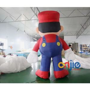 Büyük sevimli karikatür rakamlar karikatür balonlar <span class=keywords><strong>Luigi</strong></span> Mario Bros şişme karikatür karakterler - Product Image 4