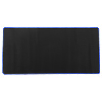 Tapis de Souris et Clavier Noir Durable de Style Simple 2026 LW en Promotion avec Bordures de Couleurs Variées et Échantillons Gratuits