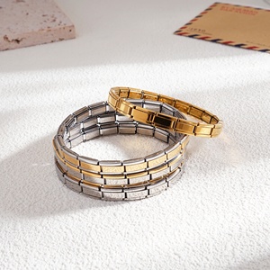 Hot Sell 7Mm Wholesale Italian Charm Ball <b>Beaded</b> <b>Bracelet</b> Cute Stainless Steel <b>Gold</b> Silver Gift Starter - Product Image 2