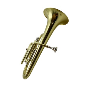 Trompa Alta Dorada de Alta Calidad SEASOUND OEM JYAH730, Nivel Profesional, Tono EB, con Pistones de Acero Inoxidable y Estuche de Lona - Product Image 2