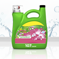 Détergent à lessive liquide OEM 5 gallons, parfum floral romantique, produits écologiques, haute efficacité, pour laver les vêtements
