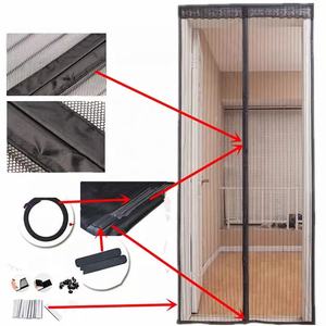 Compre mosquitera <span class=keywords><strong>para</strong></span> <span class=keywords><strong>puertas</strong></span>-Cortina de puerta de poliéster Mosquitera magnética - Product Image 4