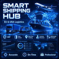 Dédouanement, consolidation de fret, coût d'expédition, services logistiques et d'entreposage aux États-Unis, services ferroviaires et routiers DDP DAP.