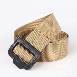 Nouvelle <span class=keywords><strong>ceinture</strong></span> tactique utilitaire personnalisée avec boucle en alliage, style décontracté, sangle noire pour usage extérieur, équipement professionnel robuste - Product Image 3