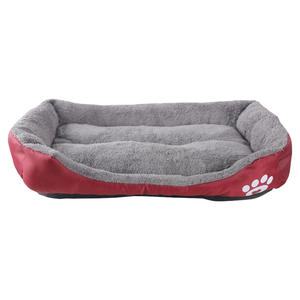 <span class=keywords><strong>Cama</strong></span> para Mascotas de Felpa Multicolor, Resistente, Ultrasuave, Lavable e Impermeable, para Todas las Estaciones, para Perros y Gatos, Ideal para Cachorros y Dachshunds - Product Image 1