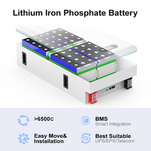 แบตเตอรี่ลิเธียม LiFePO4 สำหรับพลังงานแสงอาทิตย์ 5kWh 10kWh 15kWh 16kWh 20kWh 30kWh ชุดแบตเตอรี่ <span class=keywords><strong>48V</strong></span> 51.2V สำหรับเก็บพลังงานภายในบ้าน - Product Image 3