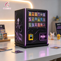 Mini Máquina Expendedora Automática de Tarjetas de Transacciones Digitales en Espiral, Personalizada, de Acero Inoxidable, con Pantalla Táctil de 32 Pulgadas, para Escritorio, con Conexión a la Nube