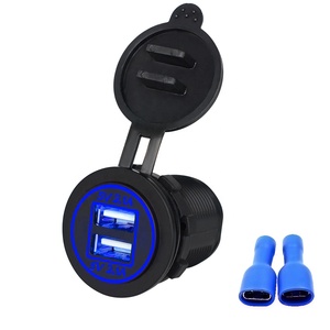 Modern Dual Port 5V 2.1A Bus USB Charger 24V for Car 2022 <strong>Version</strong> - Product Image 1