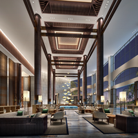Meubles de luxe modernes pour hôtels et restaurants, ensemble complet de meubles de chambre à coucher avec design architectural haut de gamme pour hôtels