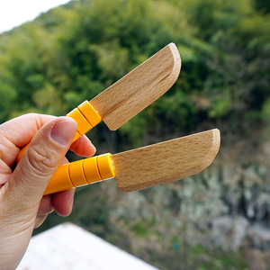 <span class=keywords><strong>Couteau</strong></span> en bois pour enfants, <span class=keywords><strong>couteau</strong></span> pour tout-petits pour hacher, couteaux pour enfants pour cuisiner, couteaux sûrs pour enfants, pour couper les légumes et les fruits - Product Image 2