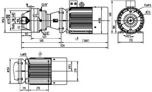 เกียร์ทดรอบแบบแพลนเนทารีสำหรับงานหนัก ได้รับการรับรองมาตรฐาน ISO9001 ของ Ever-power แรงบิดขาออก 9000 นิวตันเมตร เครื่องผสมอาหารสัตว์ TMR ระบบขับเคลื่อนเกียร์สำหรับการเกษตร รับประกัน 3 ปี - Product Image 2