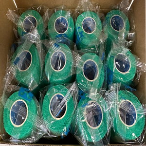 Venda cohesiva no tejida OEM, cinta autoadherente transpirable <span class=keywords><strong>para</strong></span> béisbol, soporte envolvente suave, cinta de agarre deportiva <span class=keywords><strong>para</strong></span> protección deportiva - Product Image 4