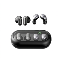Grand stock d'écouteurs TWS sans fil Bluetooth 5.4 avec affichage numérique et logo personnalisé pour l'achat par les importateurs mondiaux