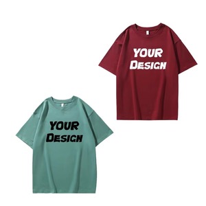 Camisetas de Algodón Lisas de Alta Calidad para Hombre, Manga Corta, Cuello Redondo, Corte Regular, Color Sólido, Ropa Casual, Top de Punto - Product Image 3