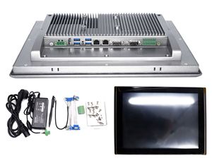 Hystou 12/15 inch bảng điều khiển công nghiệp PC điện trở màn hình cảm ứng gồ ghề máy tính bảng với <span class=keywords><strong>Intel</strong></span> Core i5 Bộ vi xử lý phía trước máy tính để bàn nhỏ - Product Image 2