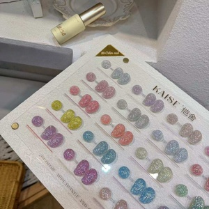 Set de Gel <span class=keywords><strong>para</strong></span> <span class=keywords><strong>Uñas</strong></span> Semipermanente de 20 Colores, Efecto Brocado, Diamante, Fuego Artificial, Sin Ácido, Resistente al Agua, Larga Duración, con Brillo, <span class=keywords><strong>para</strong></span> Salón - Product Image 4