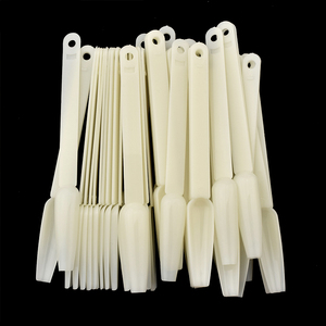 50 cái thẻ màu Mẹo rõ ràng nhựa Fan Nail hiển thị tự nhiên dài Quan Tài Ballerina Quan Tài trống Gel Sơn Móng Tay Biểu đồ màu - Product Image 3