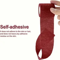Bande adhésive athlétique non tissée de 10 cm (4 pouces) pour le football, équipement de protection sportive, bandage pour cheval, bandage vétérinaire, supports sportifs