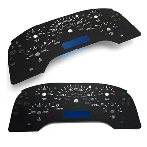 Factory Price 2d car dial display racks electronic speedometer faceplate cluster fuel gauge digital dashboard