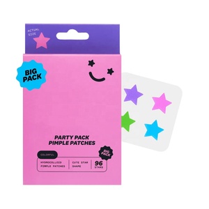 Parche orgánico para granos, absorbe líquido y Reduce la inflamación, manchas, acné, forma de estrella - Product Image 2
