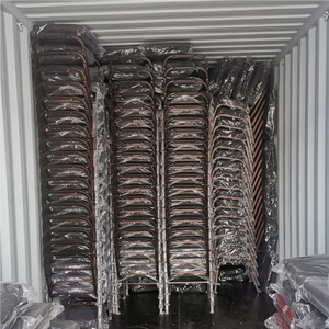 Cadeira Moderna Empilhável e Interligável de Metal Acolchoada para Auditório, Escola, Conferência, Eventos, Oração e Igreja com Preço de Atacado de Fábrica - Product Image 5