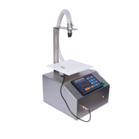 Machine de remplissage semi-automatique à pesée pour liquides visqueux : savon liquide, shampoing, miel, pâte de sésame, huile comestible, colle