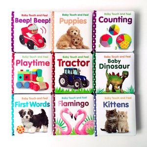 Fournisseur Édition bébé Chiots touch board books Impression hardcover Sensory 3d book - Product Image 6