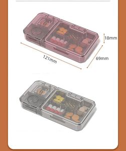 Cortador Portátil Multifuncional a Precio Económico, Separador de Pastillas, Dispensador de Pastillas de Viaje, Caja de Almacenamiento - Product Image 2