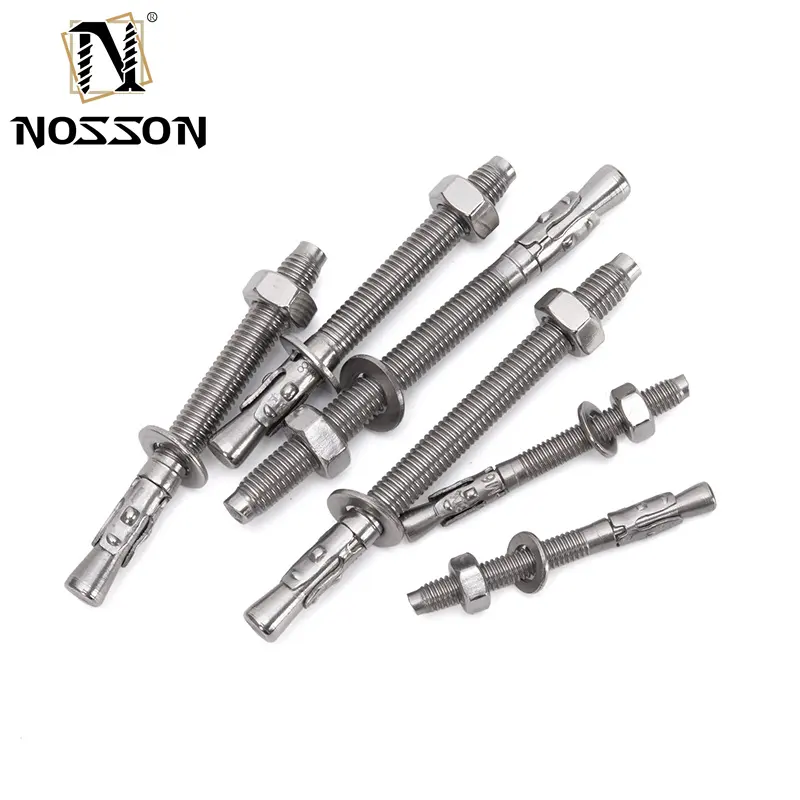 wedge anchor bolt m8 m10 m12 m36 standard din 529 stainless steel boulon concrete anchor bolts drop in expansion anchor price