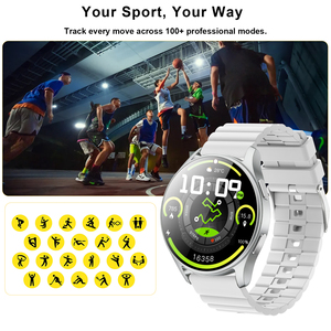 <span class=keywords><strong>Smartwatch</strong></span> <span class=keywords><strong>GPS</strong></span> LC323 con Bussola TFT, Schermo da 1,39 Pollici, Batteria da 400mAh (5-10 Giorni), Impermeabile 1ATM fino a 10 Metri, Oltre 100 Modalità Sportive, Monitoraggio del Sonno - Product Image 4