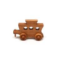 Train de lettres en bois, jouets en bois pour enfants, cadeaux d'anniversaire pour enfants
