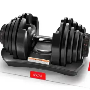 Gym Fitness Home Fitness Gym Indoor Adjustable Dumbbell Set Bodytraining Barbel Set