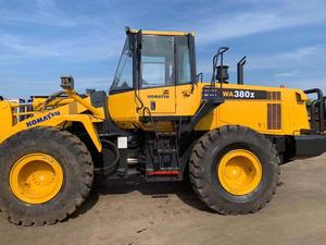 Cargador frontal usado Komatsu WA380 a la venta en buen estado para bomba de componentes de núcleo de ingeniería y construcción - Product Image 2
