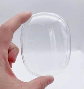 Blank Empty Hard Shell for <strong>Airpods</strong> <strong>Max</strong> Black Plastic Grooved <strong>Cover</strong> for Headphone Earphone Grooved PC Case - Product Image 5