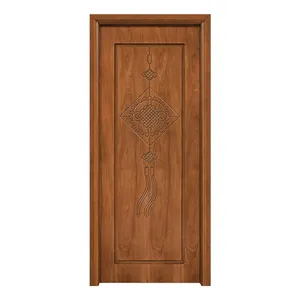 CASEN sıcak satış popüler tasarım Modern ön kapı su geçirmez ahşap kapı iç ev yaşam için yatak odası kapısı