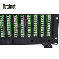Panel de Conexión de Fibra Óptica ODF Geteknet SALES GTKT logo 24C 4 8 12 96 144C 288C Unload Nucleos FTTH FTTX para Redes 3G