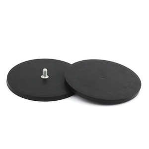 Threaded <strong>Neodymium</strong> <strong>Magnet</strong> D22/31/36/43/55/66/88/135 Rubber Coated Pot <strong>Magnet</strong> with External Screw Thread - Product Image 3